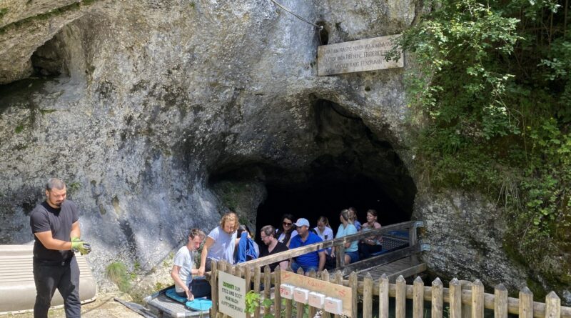 Wimsener Höhle on the Swabian Alb